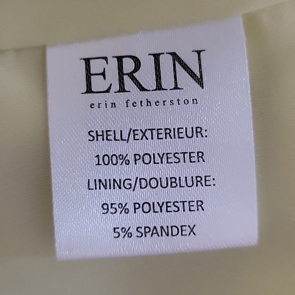 ERIN Fetherston Veronica Butterfly Yellow Fit & Flare Tank Rush Prom Dress - Picture 11 of 12